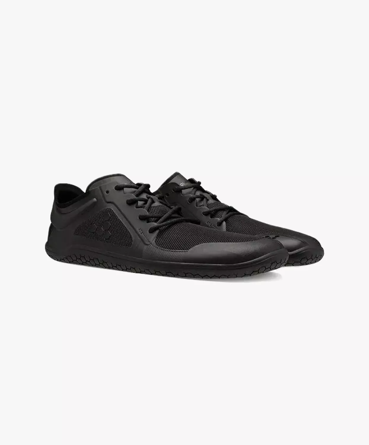 Vivobarefoot Primus Lite III Obsidian Textile Mens Sneakers