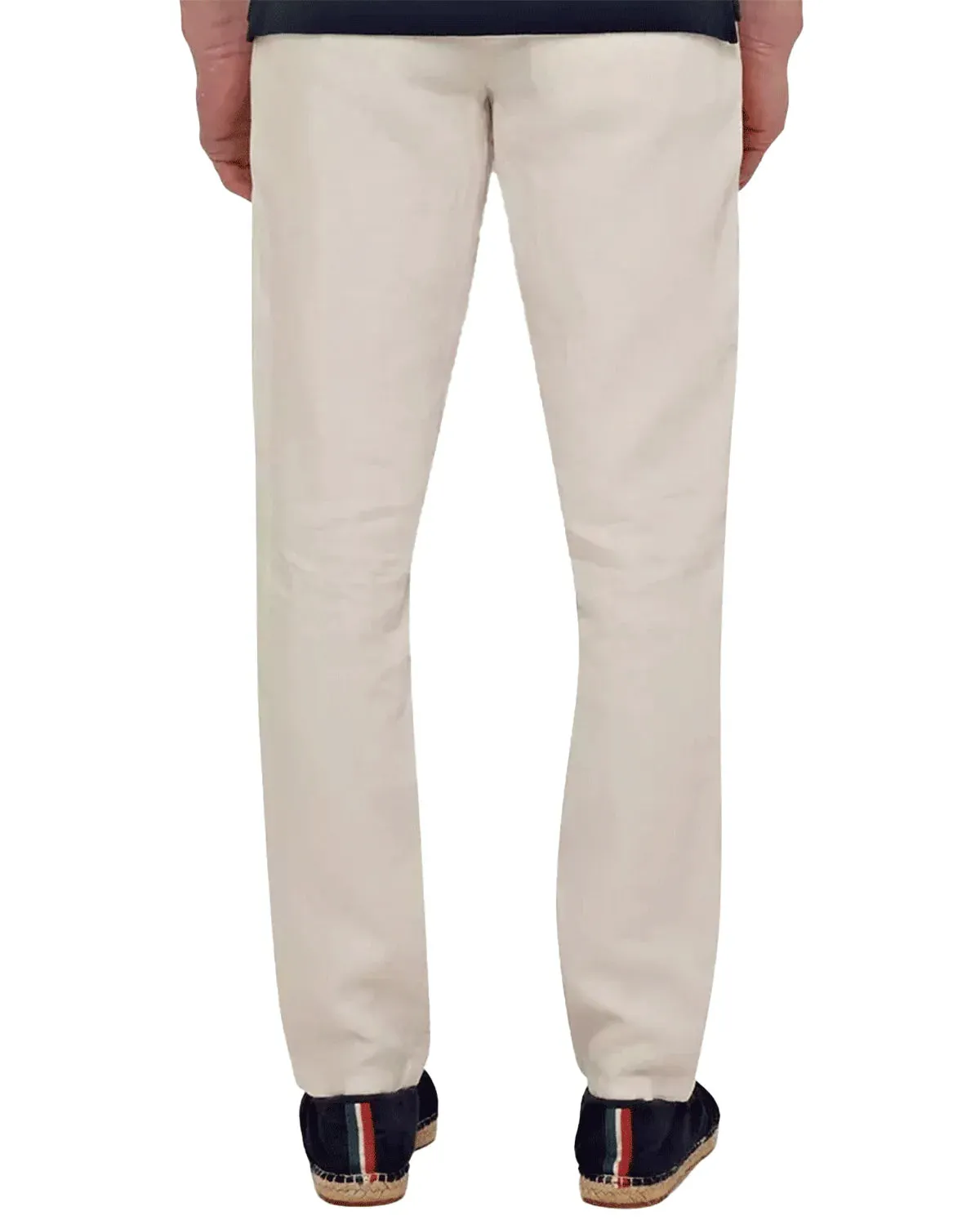 White Sand Griffon Linen Trouser