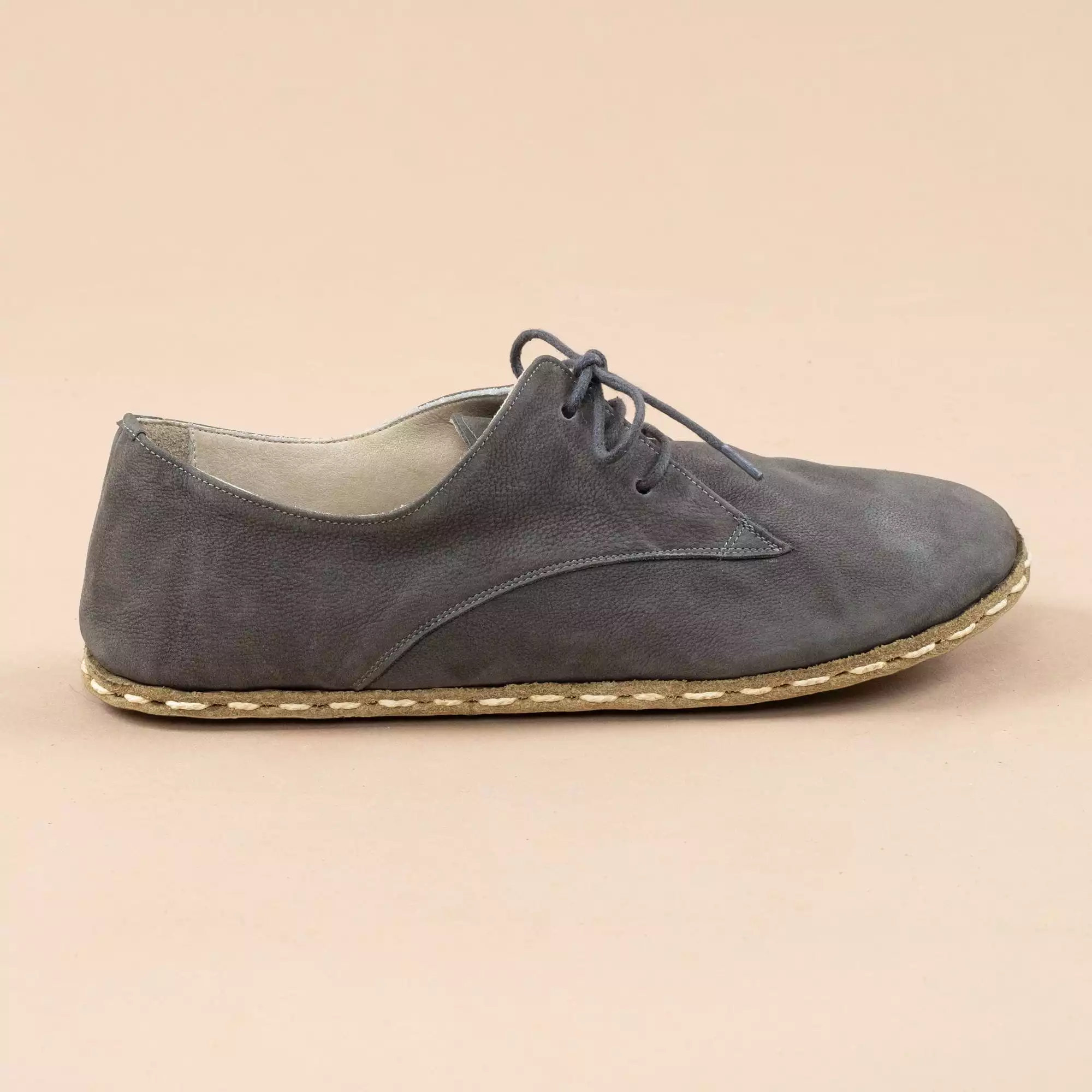 Women's Gray Oxfords