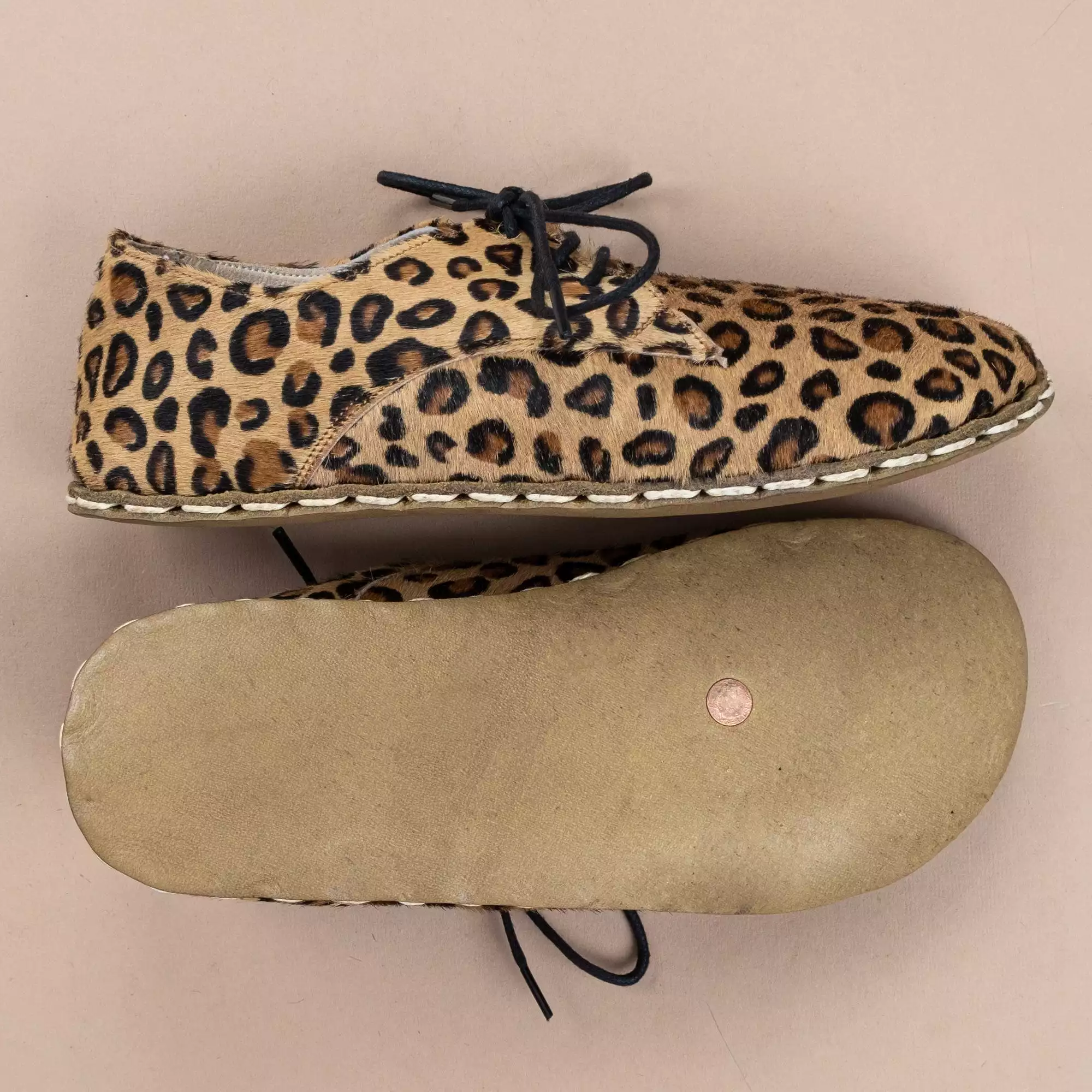 Women's Leopard Oxfords