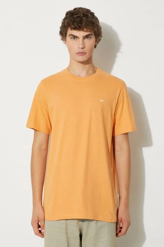 Wood Wood cotton t-shirt orange color