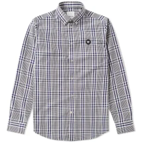 Wood Wood Dorset Check ShirtNavy