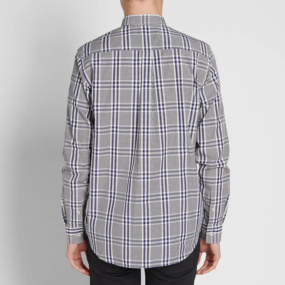 Wood Wood Dorset Check ShirtNavy