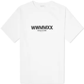 Wood Wood High Jump Roman Numerals TeeBright White