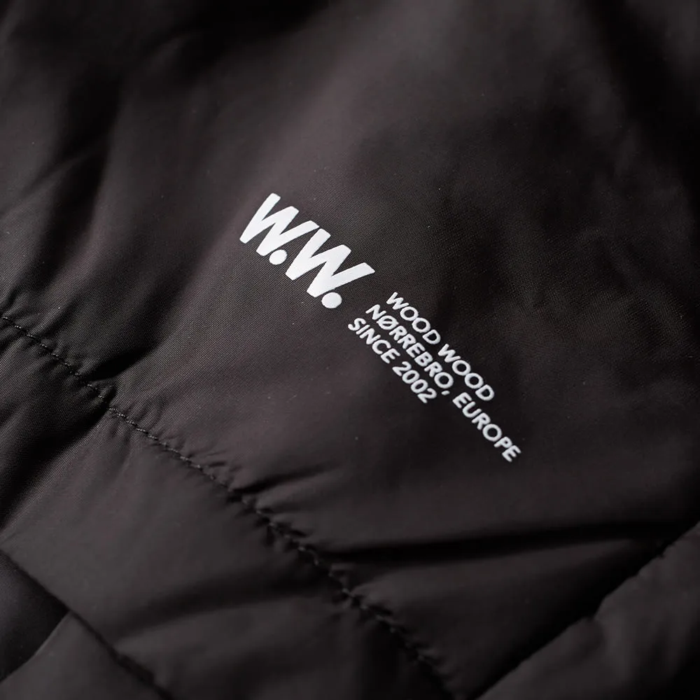 Wood Wood Kaleb MA-1 JacketBlack