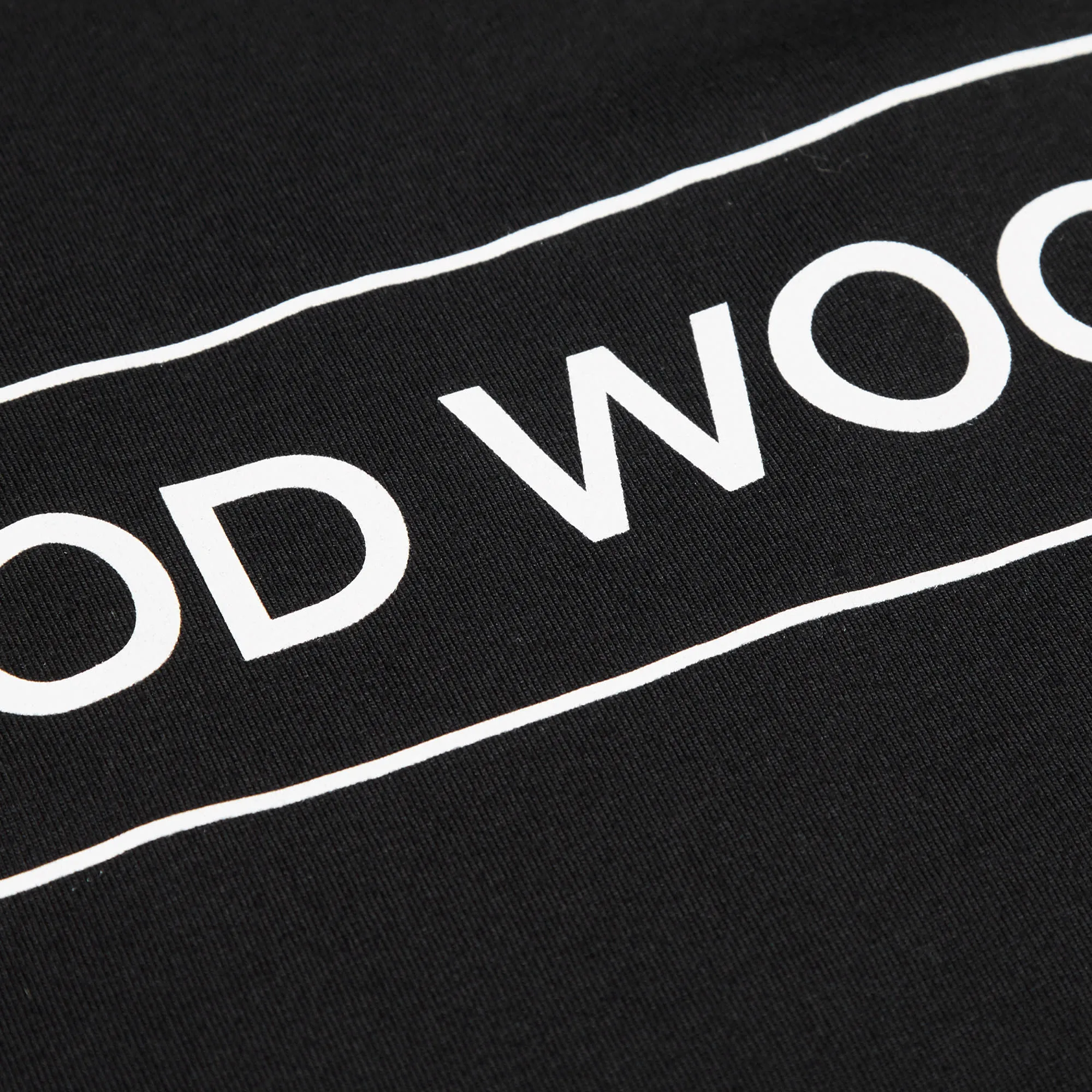 Wood Wood Long Sleeve Talan TeeBlack