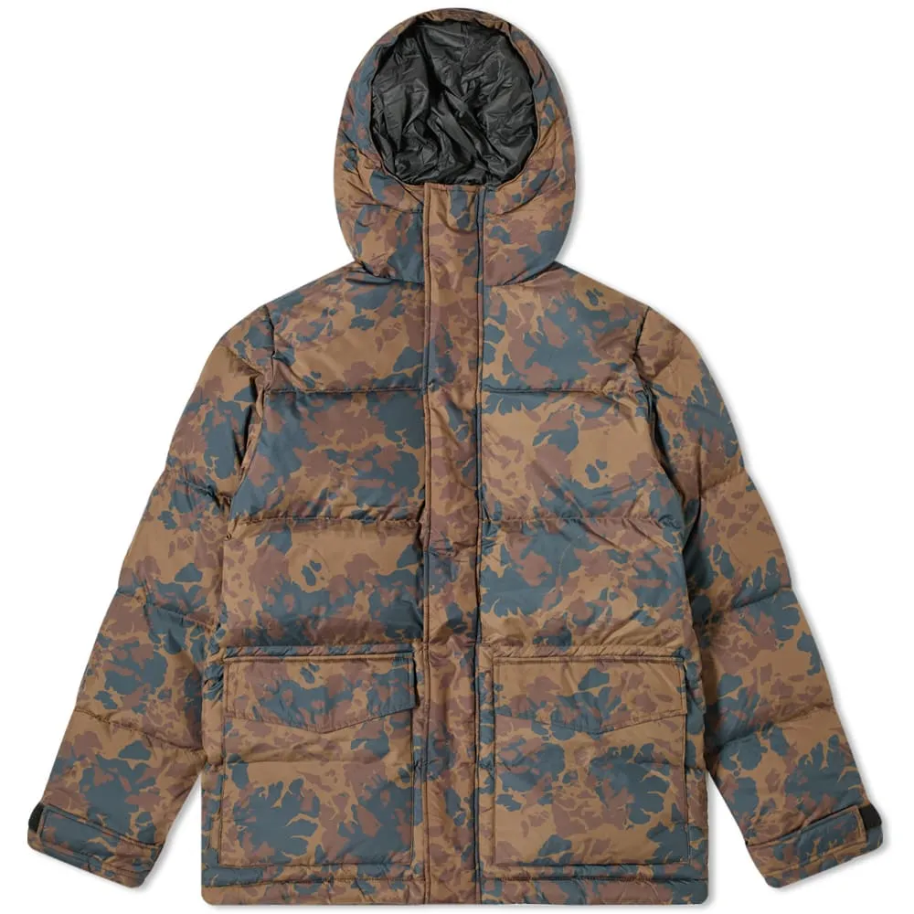 Wood Wood Sander Camo JacketKhaki All Over Print