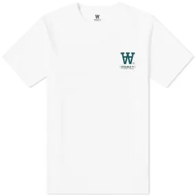 Wood Wood Small Aa Ace T-ShirtBright White