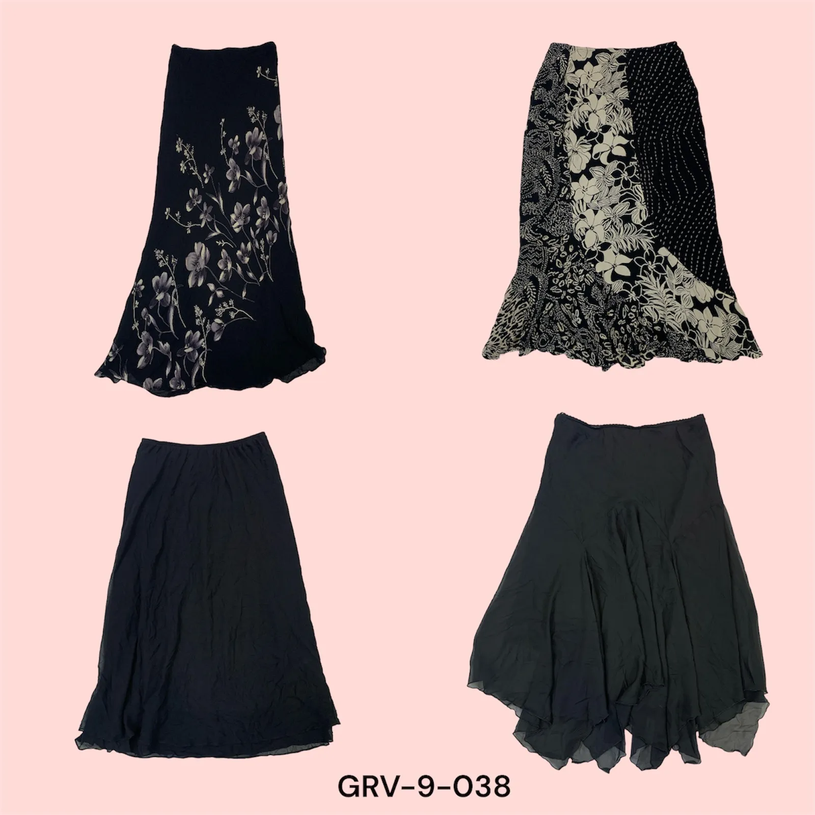 Y2K Poly Skirt – Retro Vibes with a Modern Twist(grv-9-038)