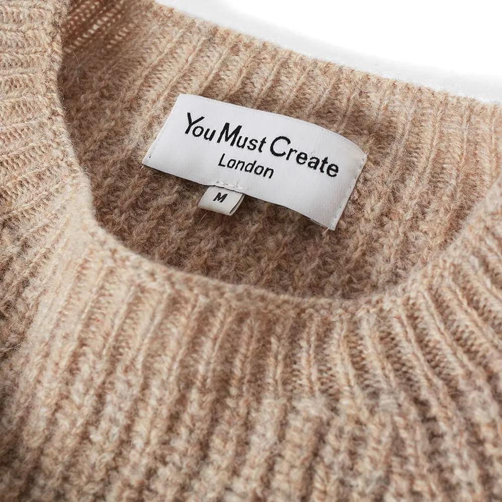 YMC Rib Crew KnitDuckdown