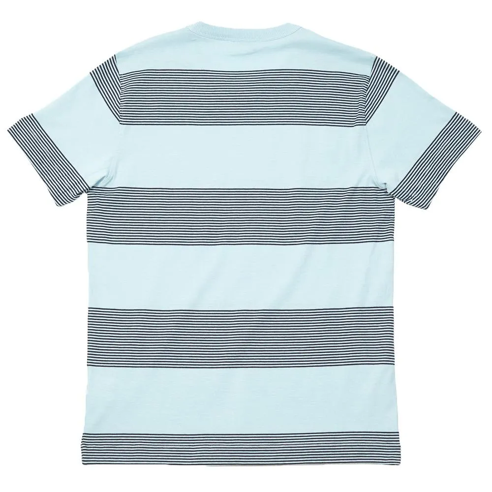 YMC Stripe Pocket TeeSky